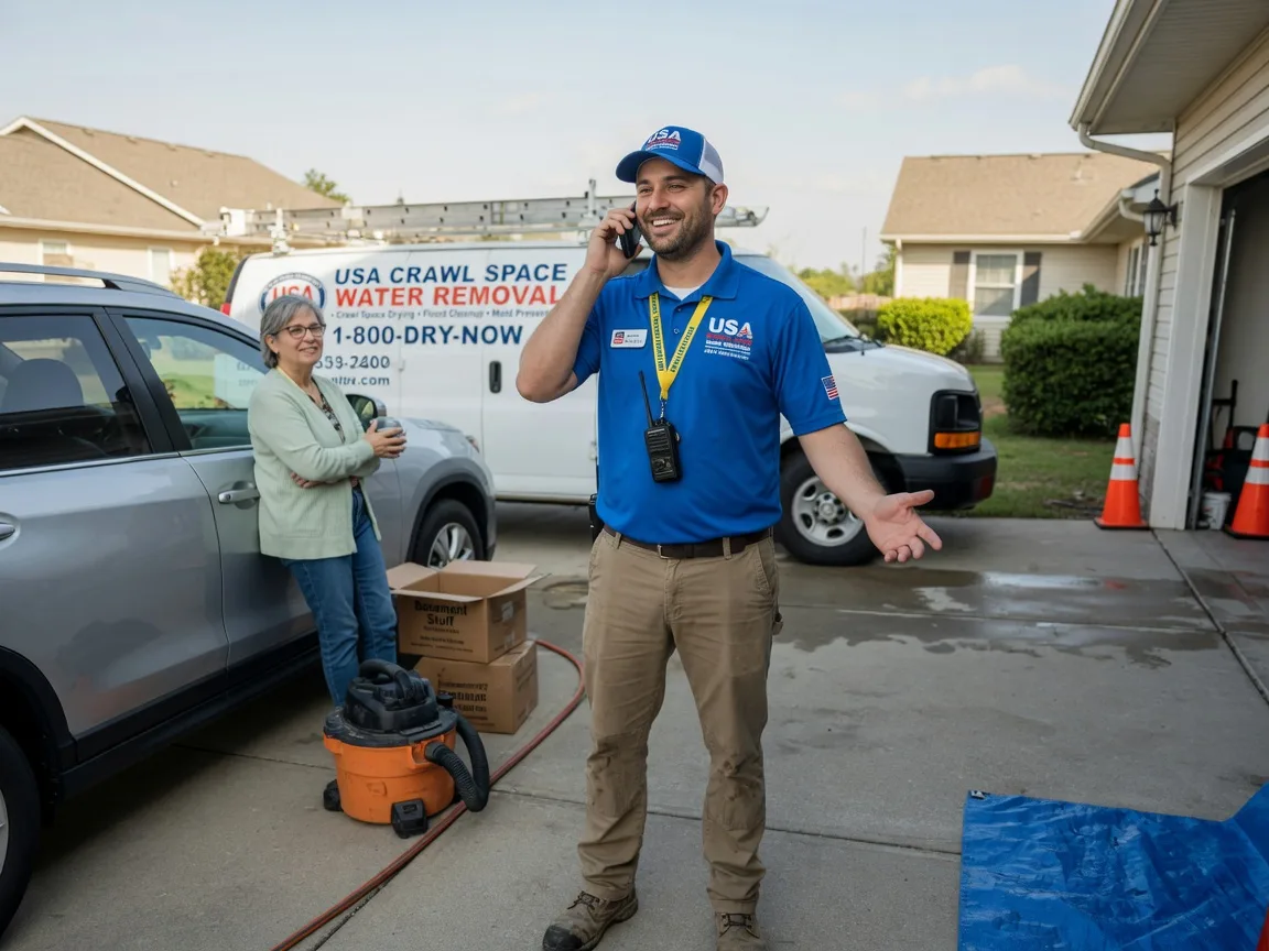Crawl Space Water Removal Ecru, MS FAQs
